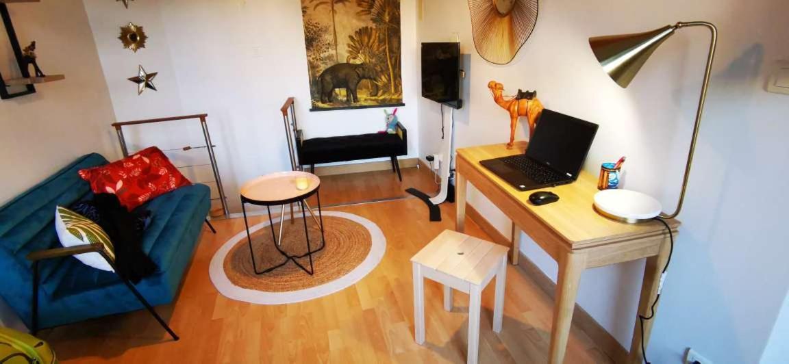 A 200M De La Plage, Charmante Petite Maison De Ville 莱萨布勒-多洛讷 外观 照片