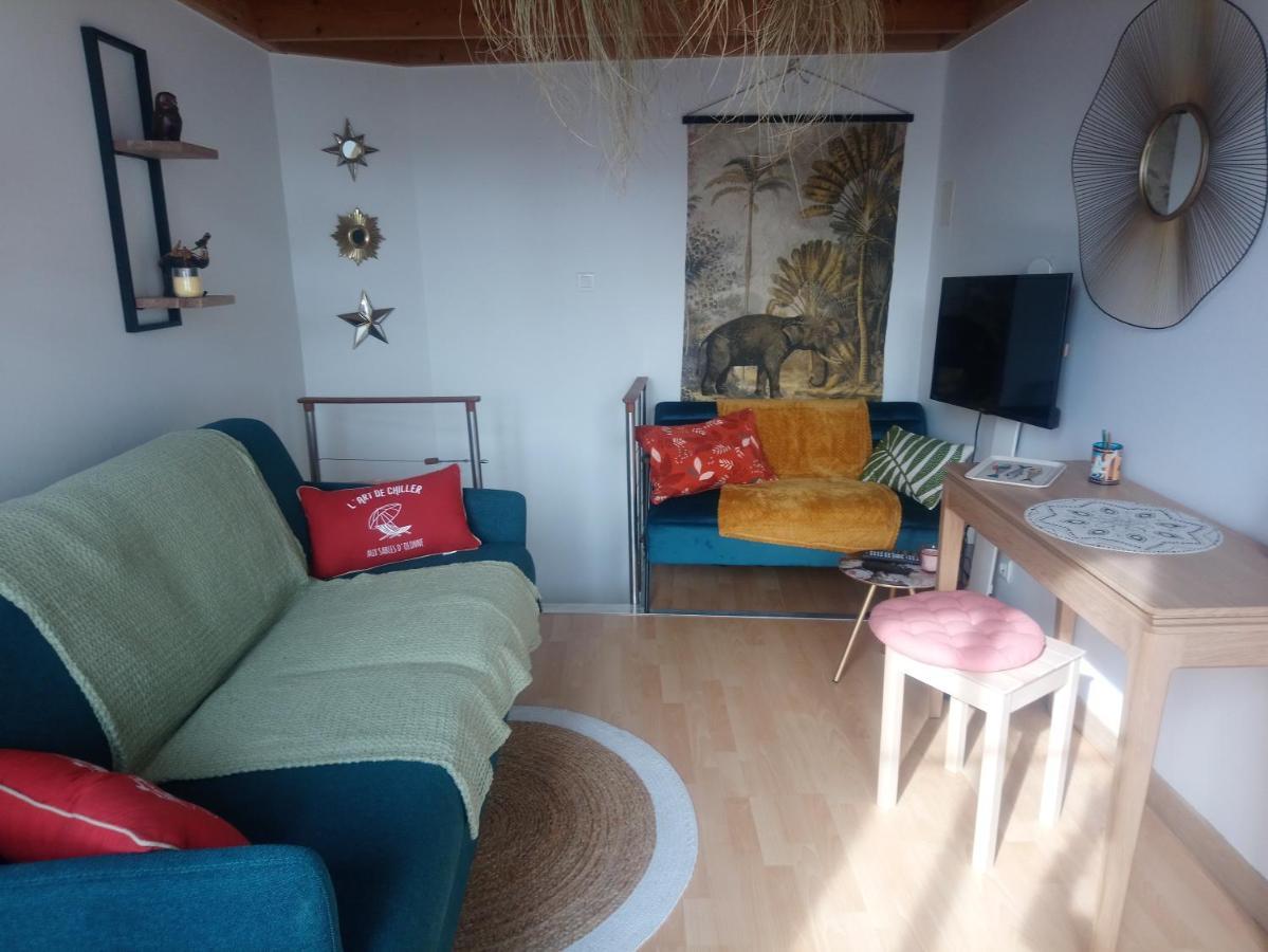 A 200M De La Plage, Charmante Petite Maison De Ville 莱萨布勒-多洛讷 外观 照片